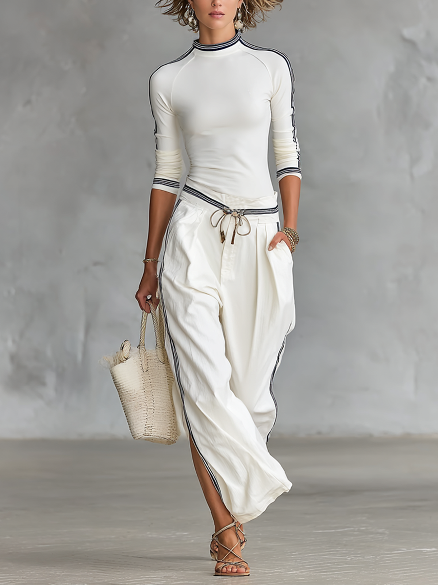 Brialenne - Conjunto de loungewear de duas peças com toque suave