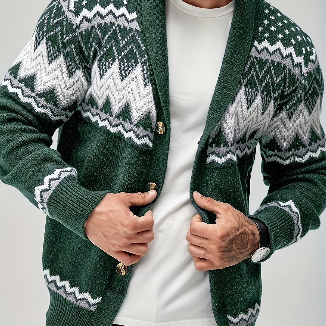 Joren - Blazer em malha texturizada