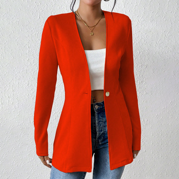Alivienne - Blazer cintado de um botão