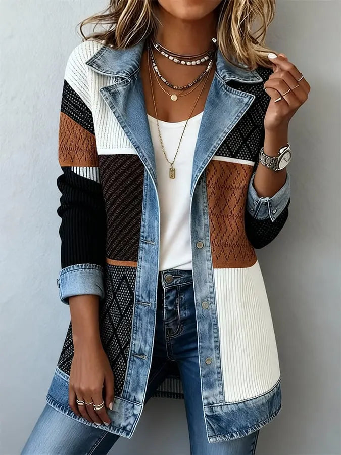 Zyrelle - Cardigan casual de malha com botões