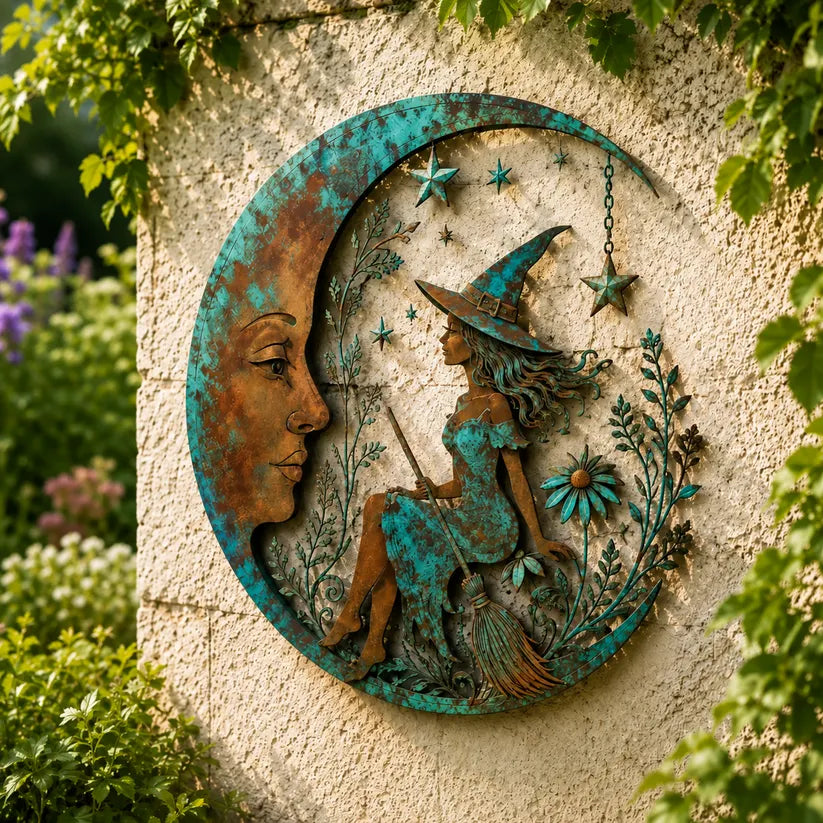Alisette - Escultura de parede Jardim Celestial