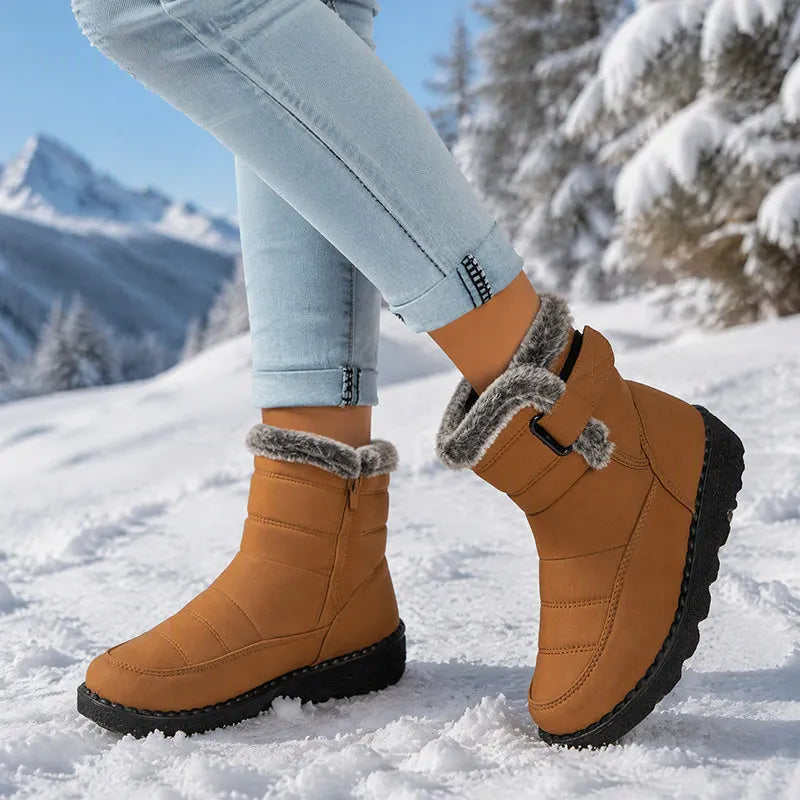 Adina - Botins de inverno com pelo