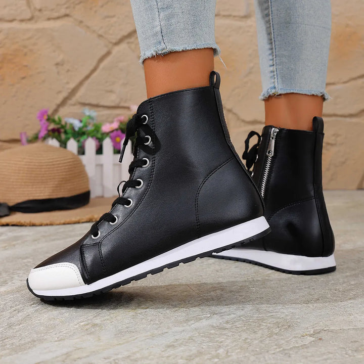 Deloriane - Botins casuais com atacadores