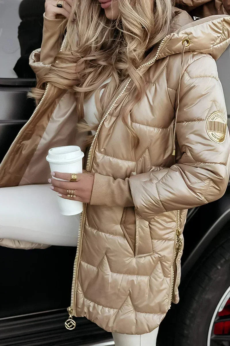 Ayla - Casaco de inverno acolchoado com capuz