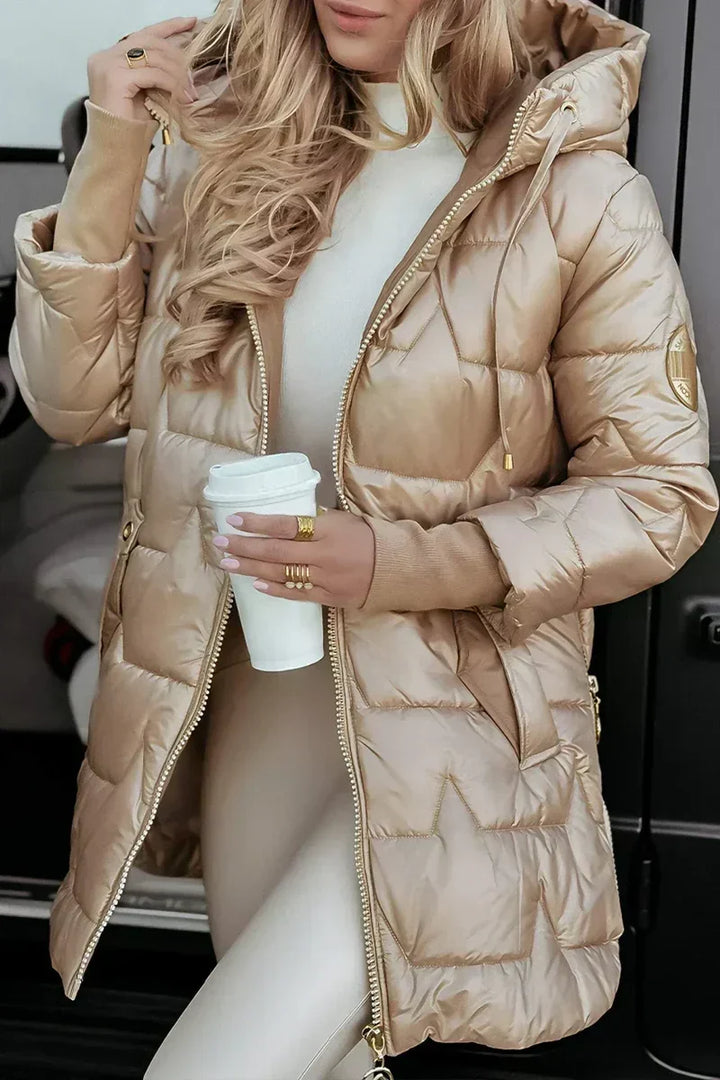 Ayla - Casaco de inverno acolchoado com capuz