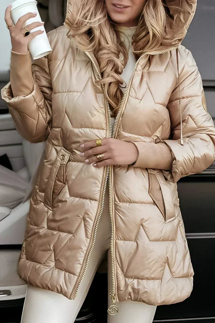 Ayla - Casaco de inverno acolchoado com capuz