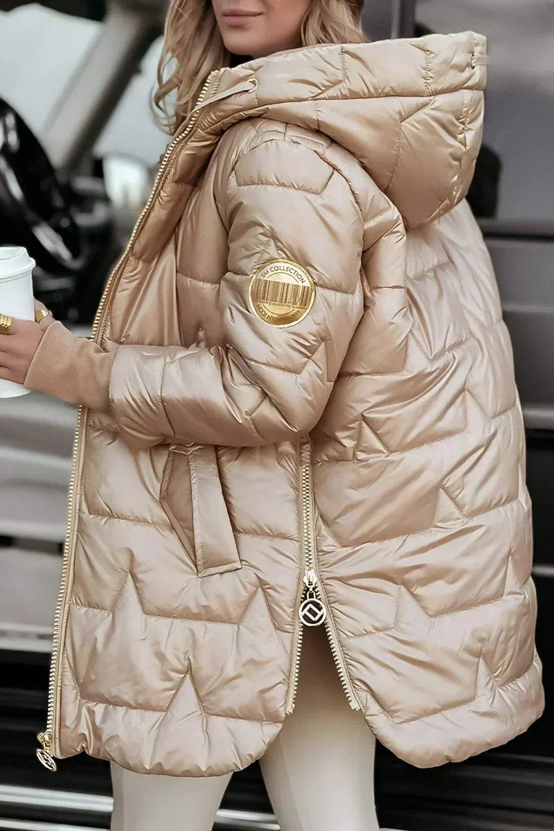 Ayla - Casaco de inverno acolchoado com capuz