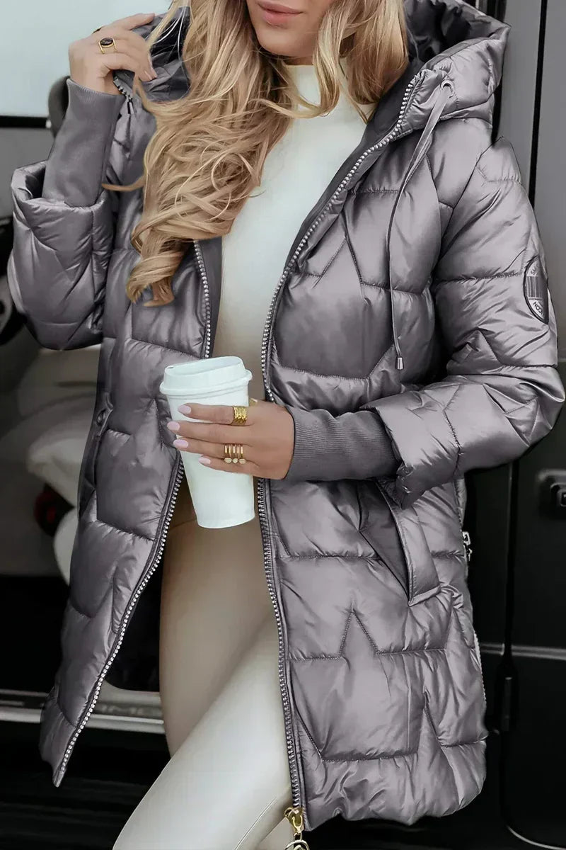 Ayla - Casaco de inverno acolchoado com capuz
