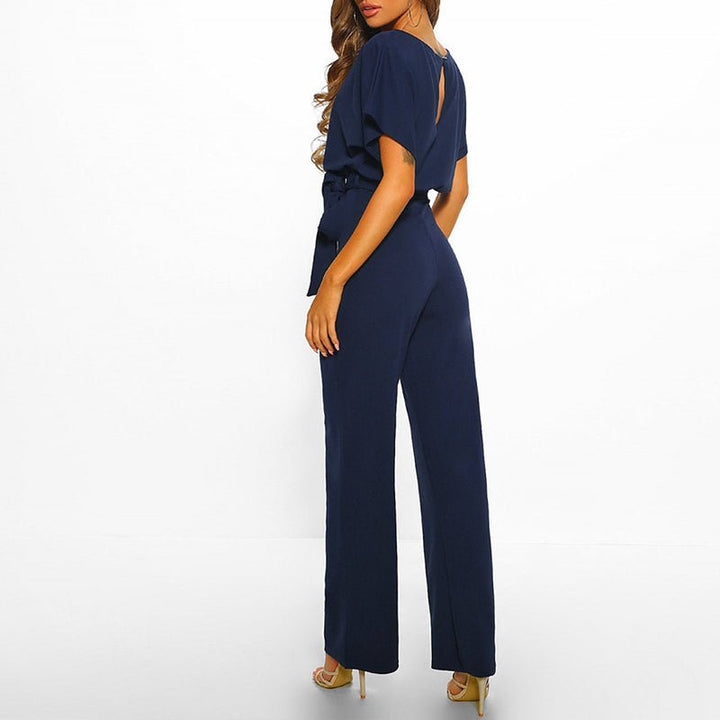 Asteryn - Macacão elegante com cintura ajustável