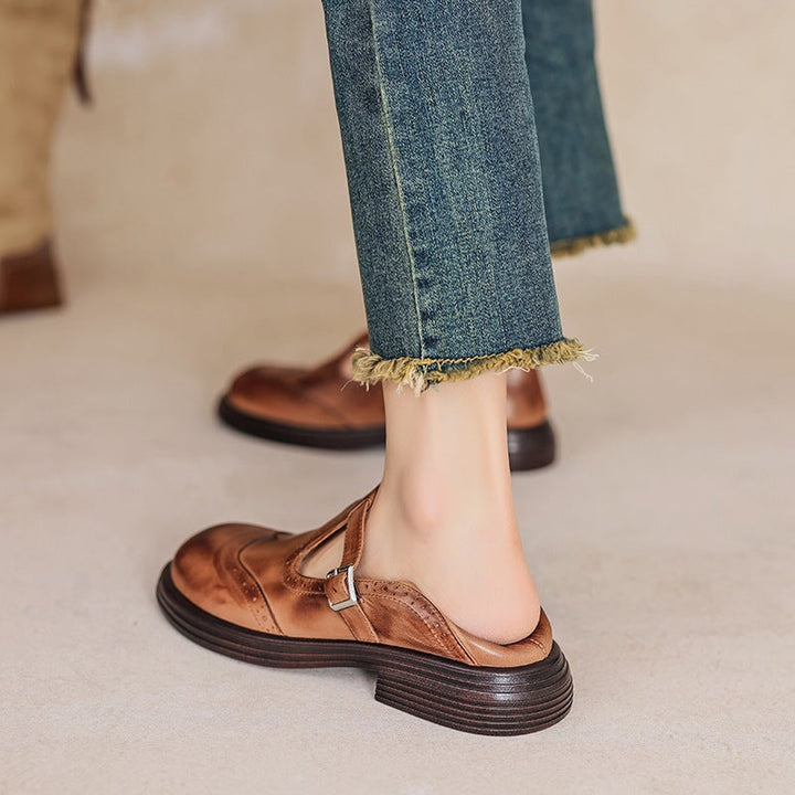 Jocelyn - Sapatos Mary Jane Respiráveis