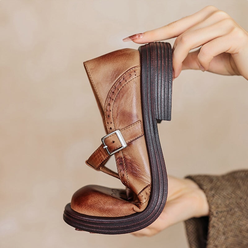 Jocelyn - Sapatos Mary Jane Respiráveis