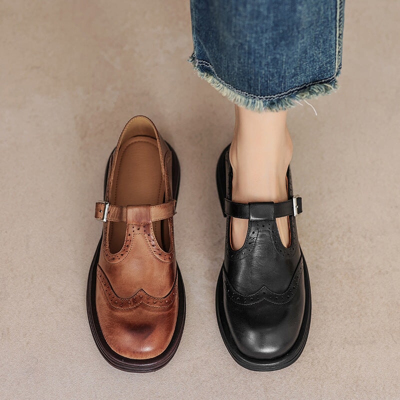 Jocelyn - Sapatos Mary Jane Respiráveis
