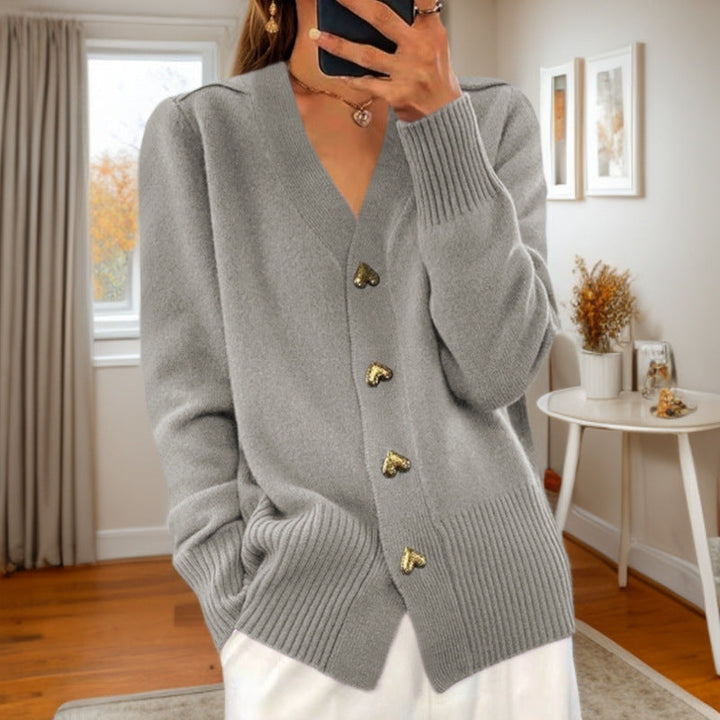Zenaïde - Cardigan de toque suave