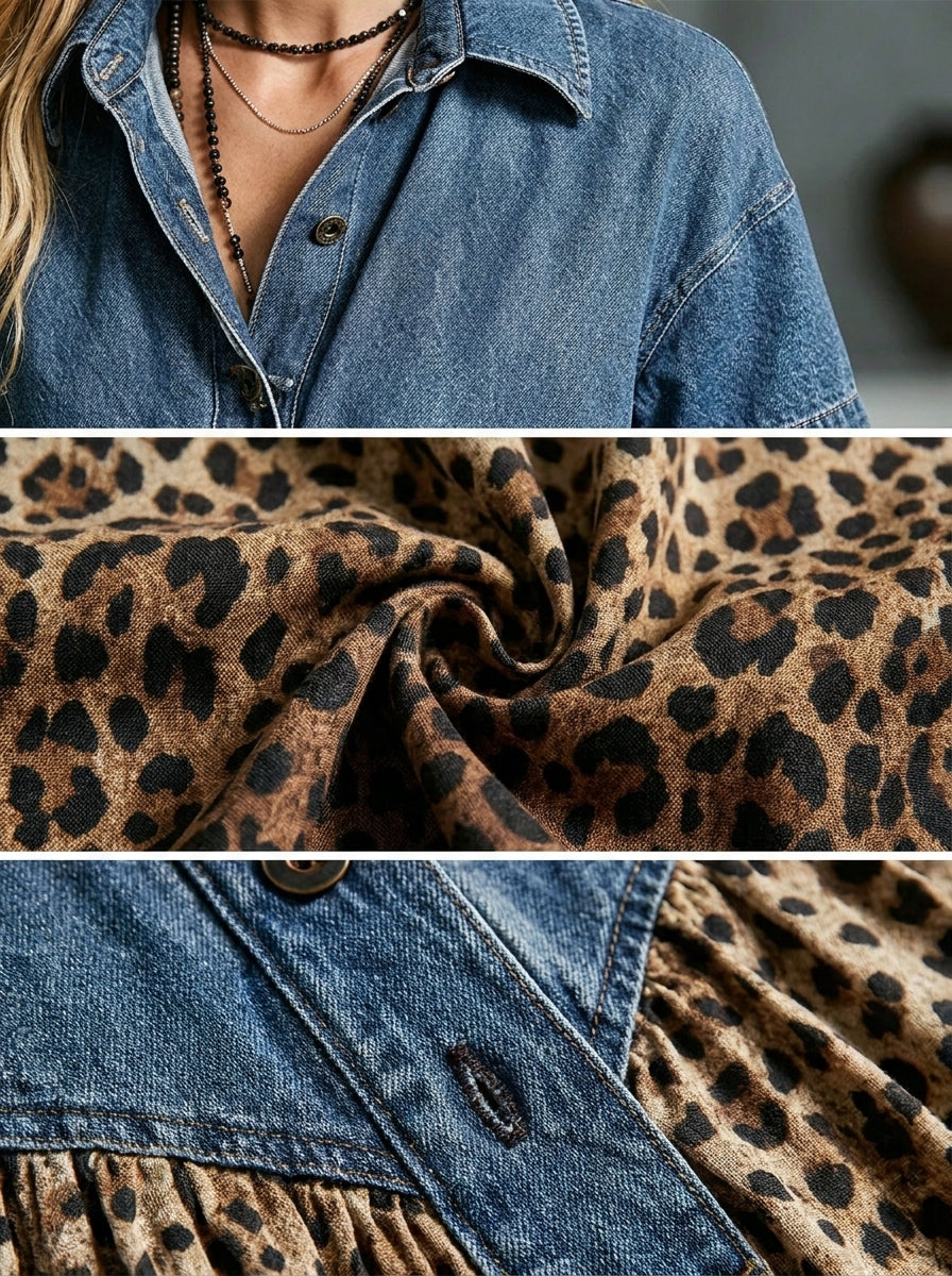 Delavina - Vestido midi de toque suave