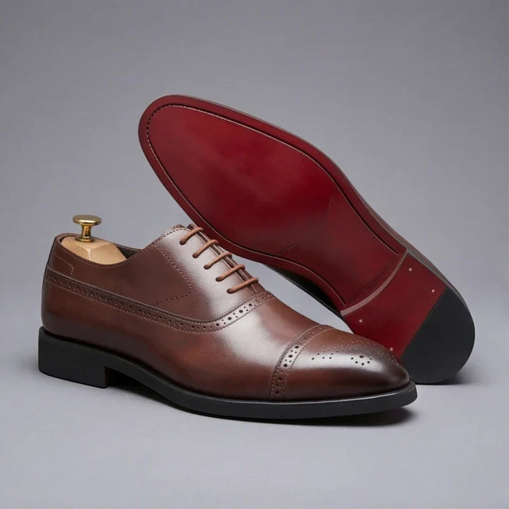 Arvid - Sapatos Oxford premium com biqueira