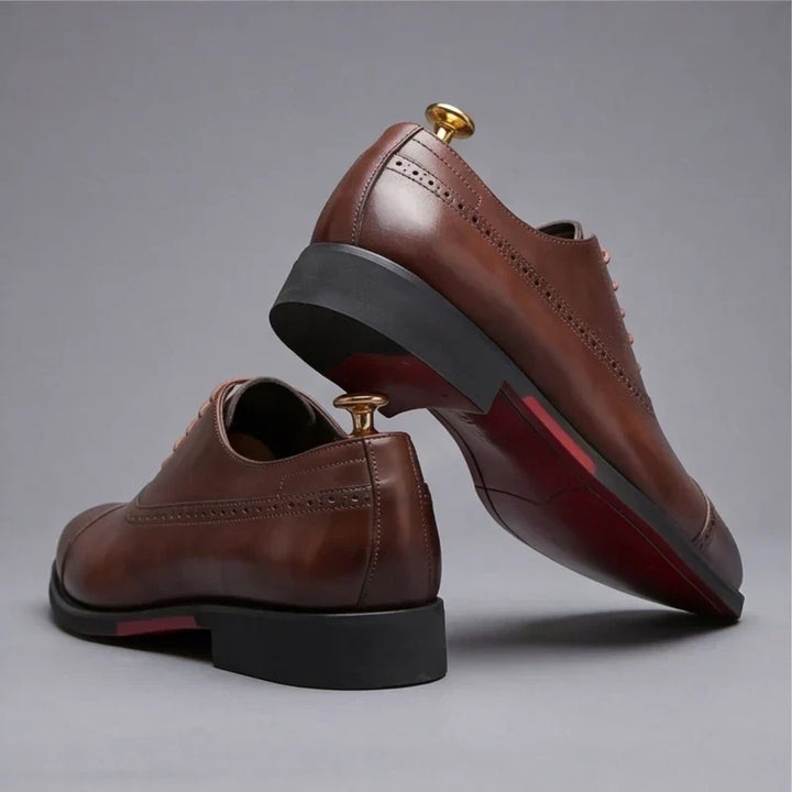 Arvid - Sapatos Oxford premium com biqueira