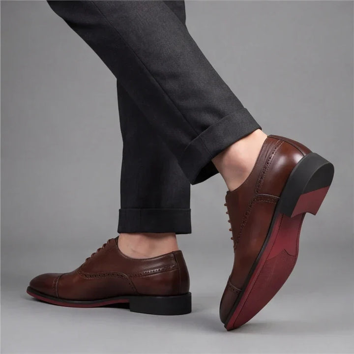 Arvid - Sapatos Oxford premium com biqueira