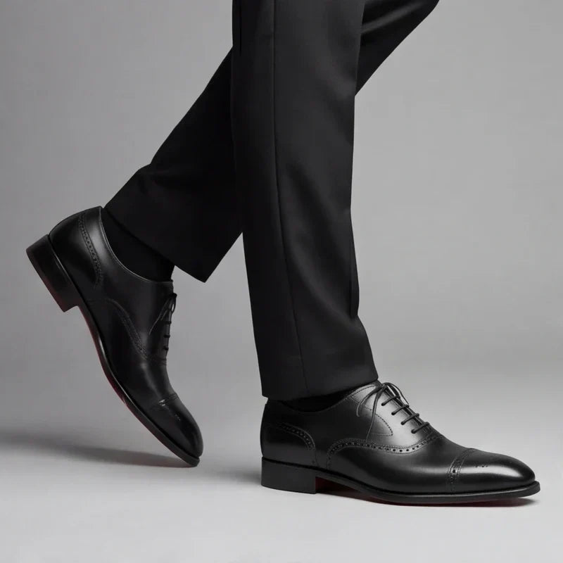 Arvid - Sapatos Oxford premium com biqueira