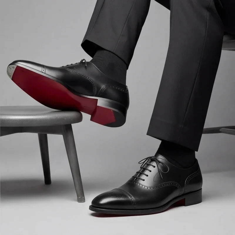 Arvid - Sapatos Oxford premium com biqueira