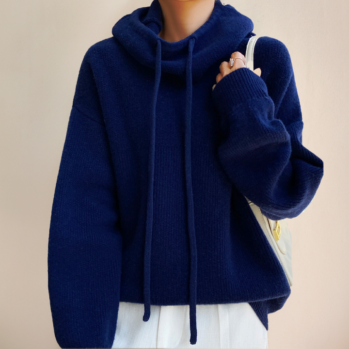 Valerisse - Sweatshirt com capuz de toque suave
