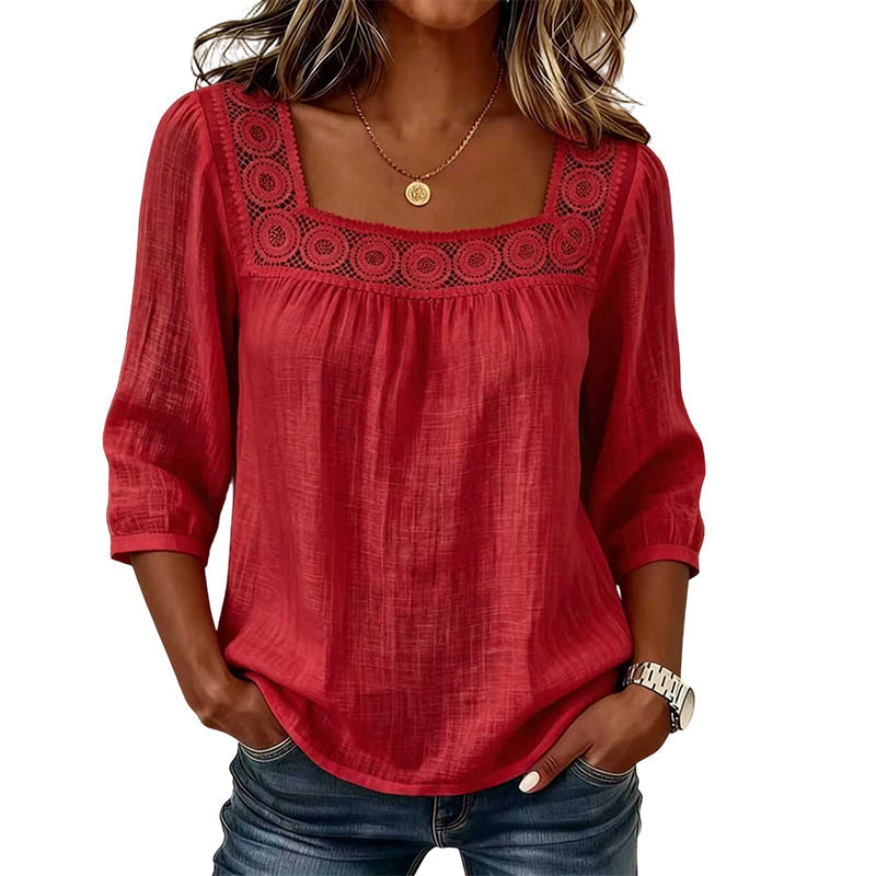 Sadie - Blusa de linho leve