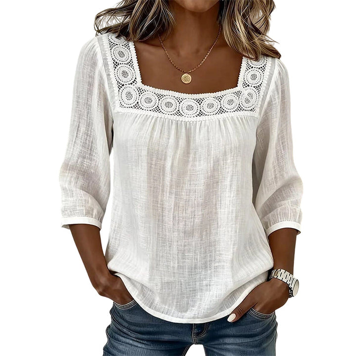 Sadie - Blusa de linho leve