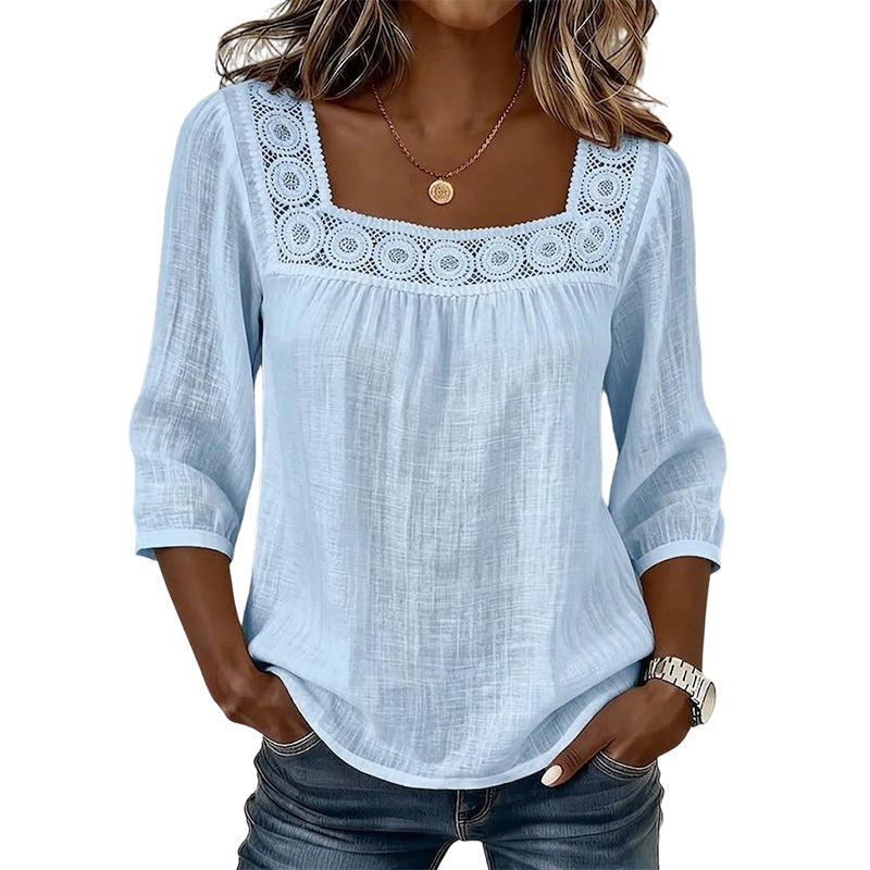 Sadie - Blusa de linho leve